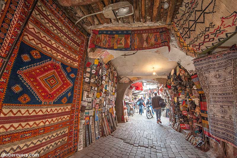 Carpet Souk, Marrakech, Morocco