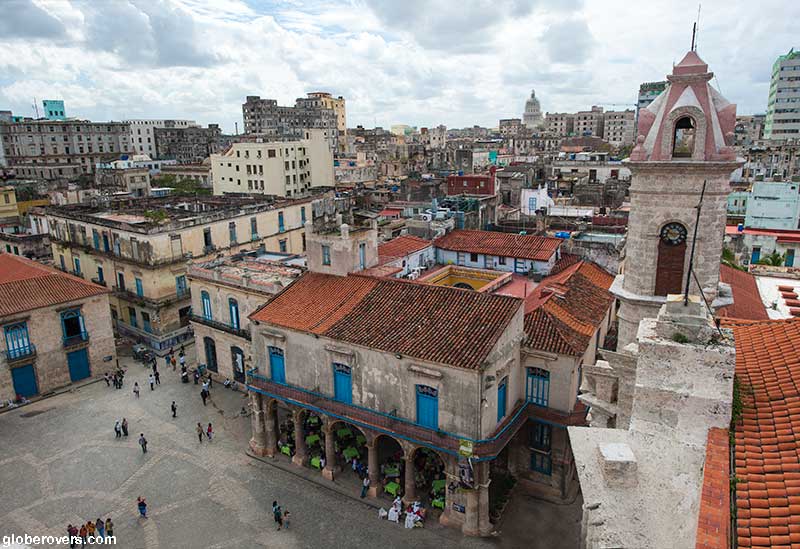 Plaza de la Catedral at Catedral de San Cristóbal, Old Havana (La Habana Vieja), Cuba