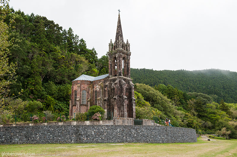 Chapel of Nossa Senhora das Vitórias (dedicated to Our Lady of the Victories), Furnas, São Miguel Island, Azores, Portugal