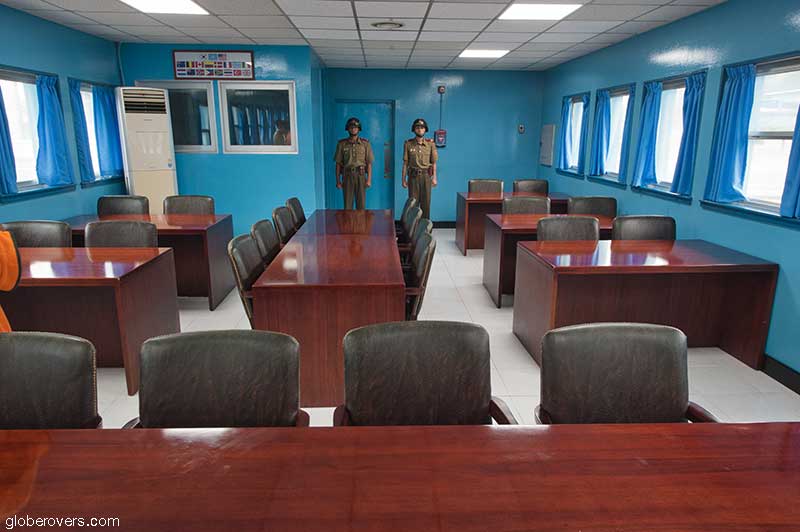 Korean Demilitarized Zone (DMZ), Panmunjom, North Korea, DPRK