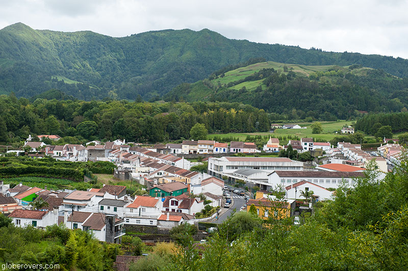 In and around Furnas, São Miguel Island, Azores, Portugal