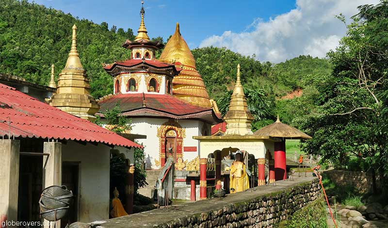 Ko Yin Lay Monastery (Junior Monk Monastery), Wanmy village of the Wa Ann Tribe east of Kengtung, Shan State, Myanmar