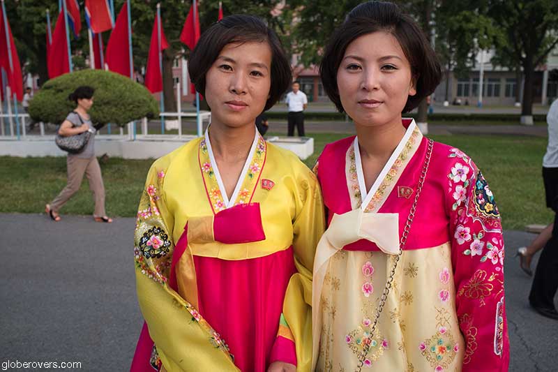 Ladies in Pyongyang, North Korea, DPRK