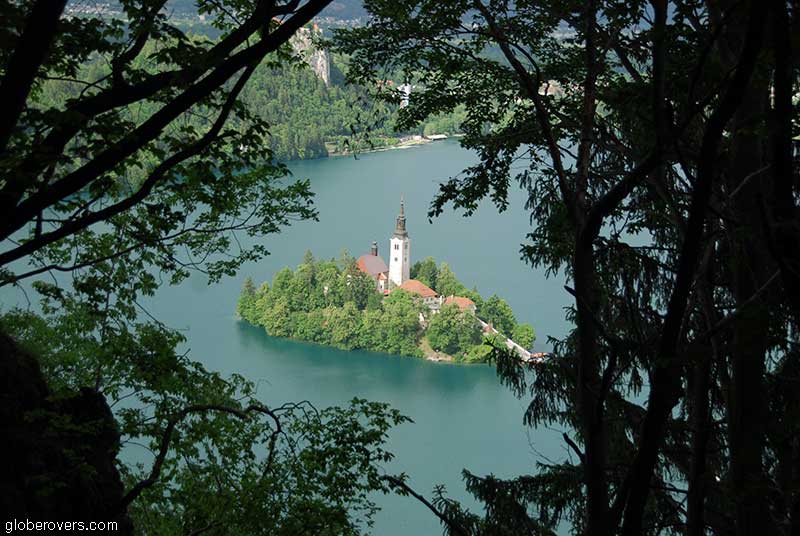 Church of the Assumption in Lake Bled, Bled, Slovenia