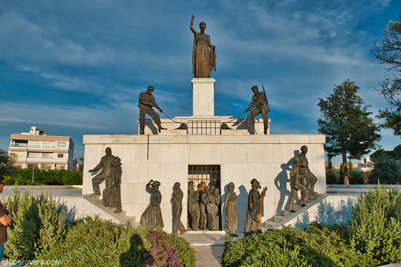 Liberty Monument, south Nicosia, Republic of Cyprus