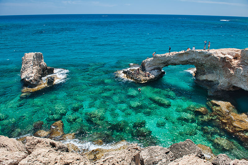 Monachus Arch, Ayia Napa, Cape Greco, Cyprus