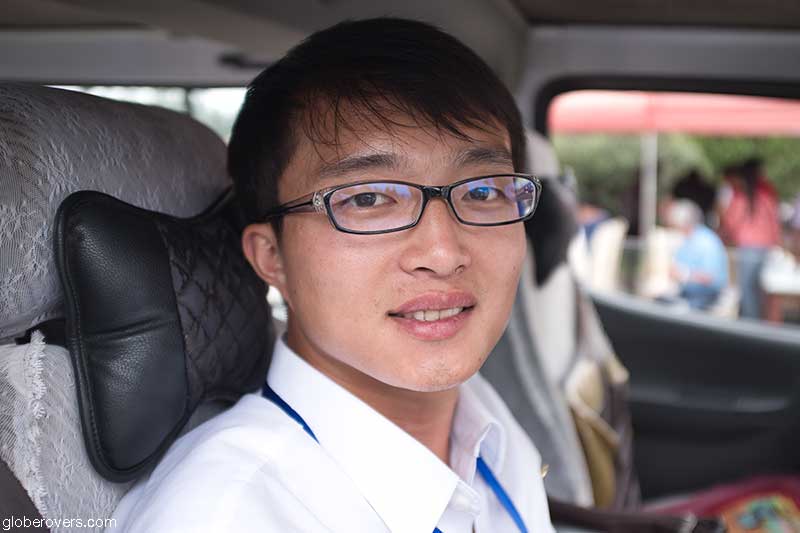 Government official guide Pyongyang, North Korea, DPRK