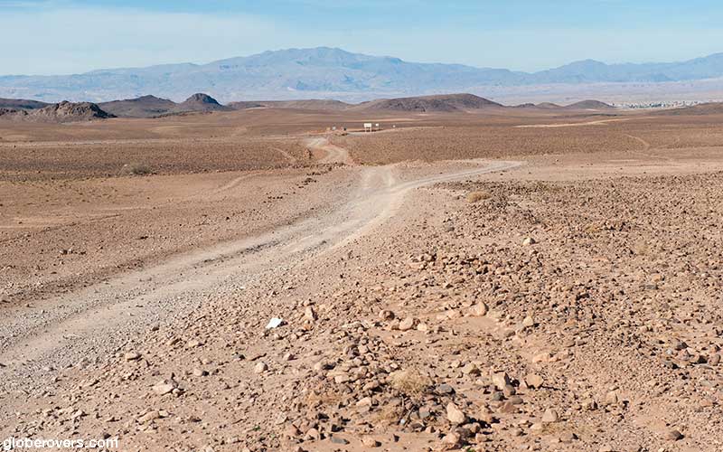 Road to Oasis Fint south of Ouarzazate, Morocco