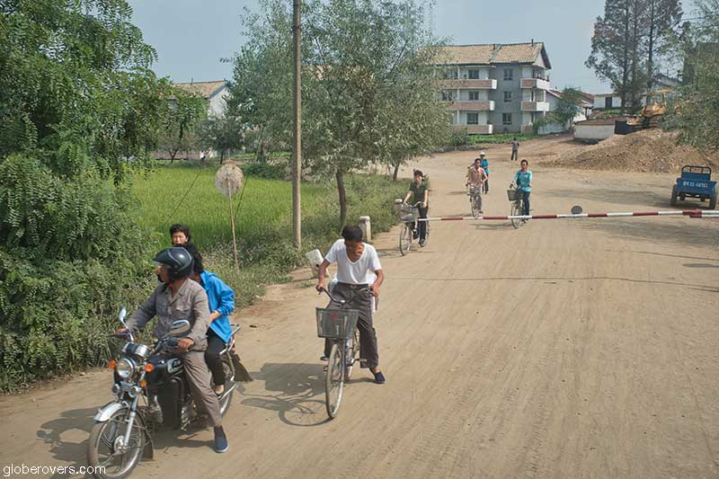 Scenery in rural North Korea