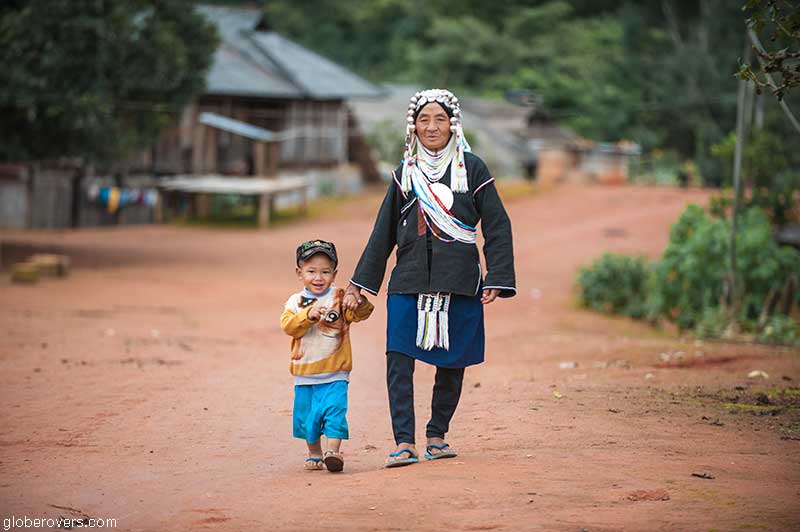 Ho Kyein Htet Akha village south of Kengtung, Shan State, Myanmar
