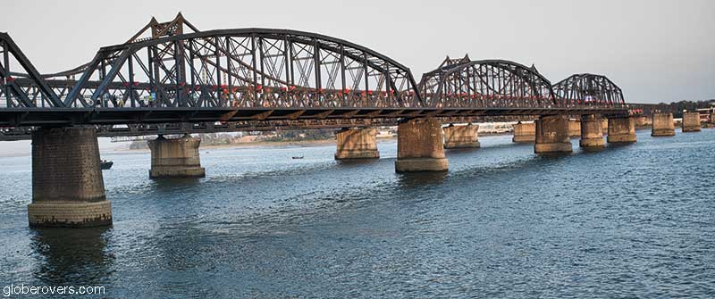 Sino-Korean Friendship Bridge, Dandong, China