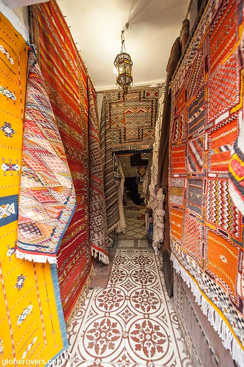 Carpet Souk, Marrakech, Morocco