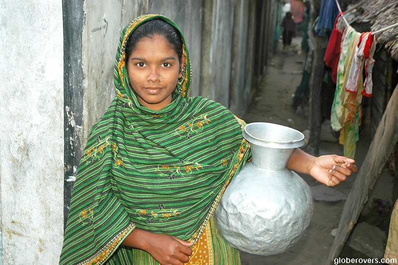 Lady, Mongla, Bangladesh