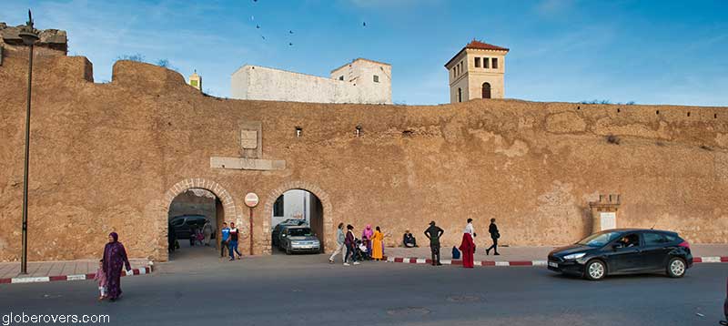 Portuguese fortified city walls of Mazagan, El Jadida, Morocco