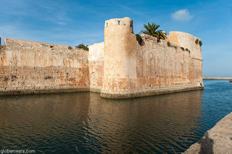 Portuguese fortified city walls of Mazagan, El Jadida, Morocco