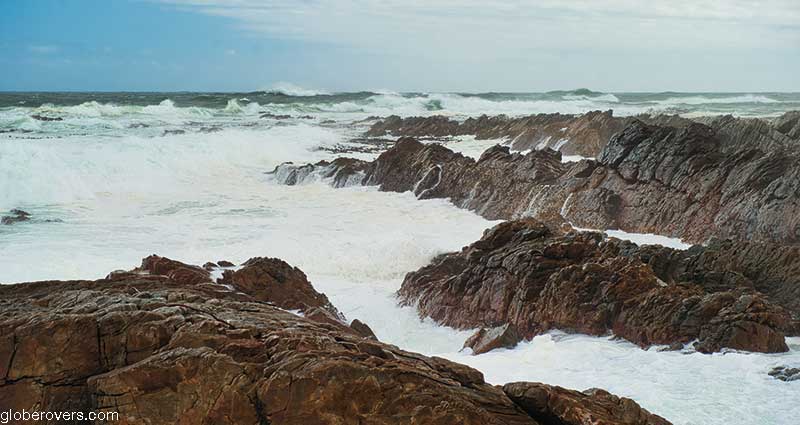 Cape Agulhas, Africa's Southernmost Point where the Atlantic and Indian Oceans meet