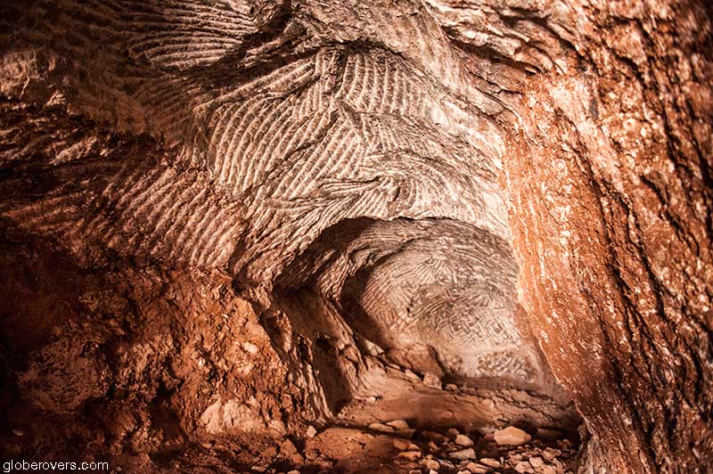 Salt mines north of Tamtetoucht, Morocco
