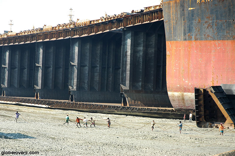 Ship Breaking Yard, Chittagong, Bangladesh