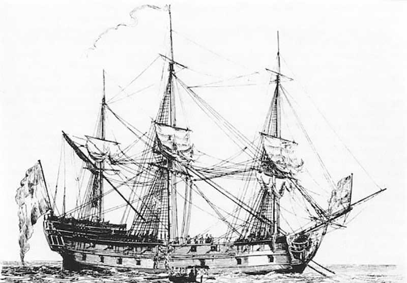 Shipwreck-Brederode-1785