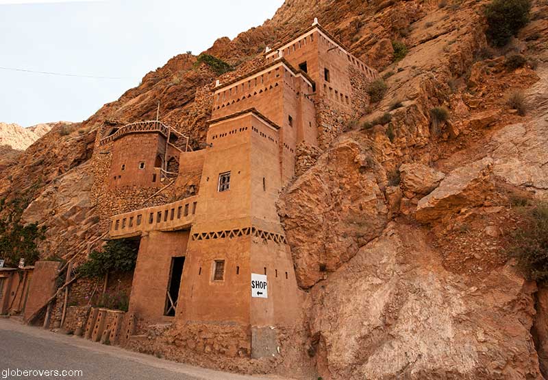 The village of Dadès Gorges, Morocco