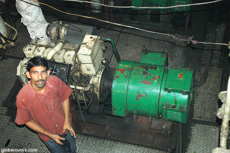 Boat ride on "The Rocket" from Dhaka to Barisal, Bangladesh