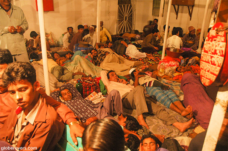 Boat ride on "The Rocket" from Dhaka to Barisal, Bangladesh