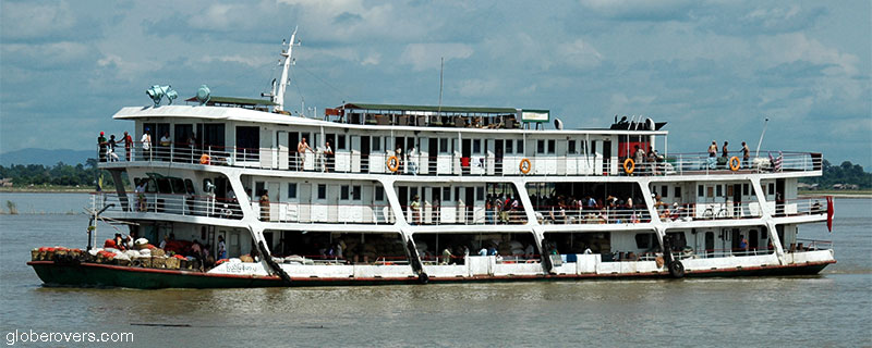 Boatride down the Ayerawaddy River from Village of Katha in the north,  to Mandalay, Burma