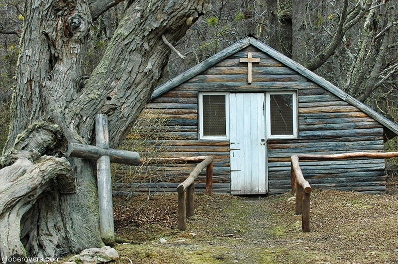 Chapel, Tierra del Fuego National Park near Ushuaia, Argentina