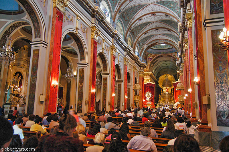 Interior of the Iglesia San Francisco, Salta, Argentina, Salta,