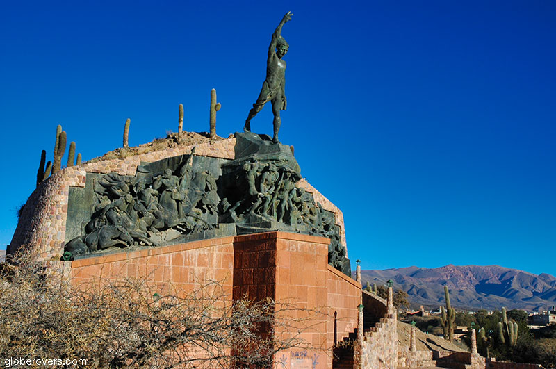 Monumento a los Hèroes de la independencia, Humahuaca, Northern Argentina