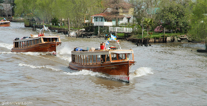 River boats in Tigre