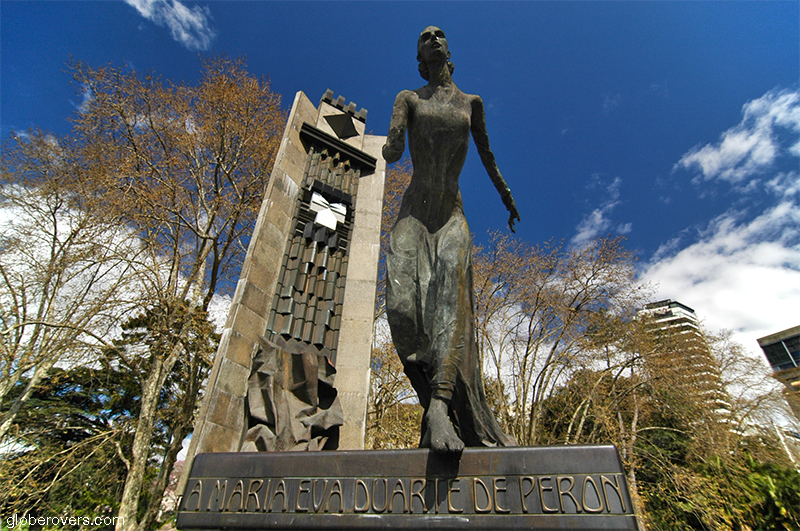 Statue of Evita, Buenos Aires, Argentina