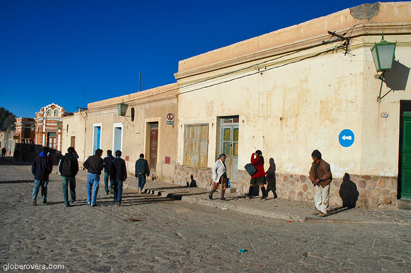 The streets of Humahuaca, northern Argentina