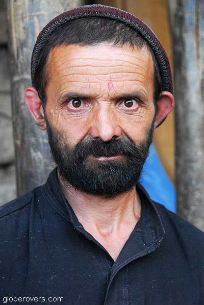 Man portrait, Shughnan, Afghanistan
