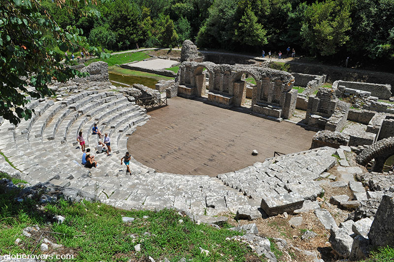 Theatre, Butrint archeological site, Albania
