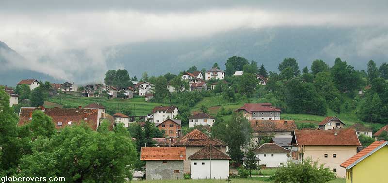 Train ride from Mostar to Sarajevo, Bosnia & Herzegovina