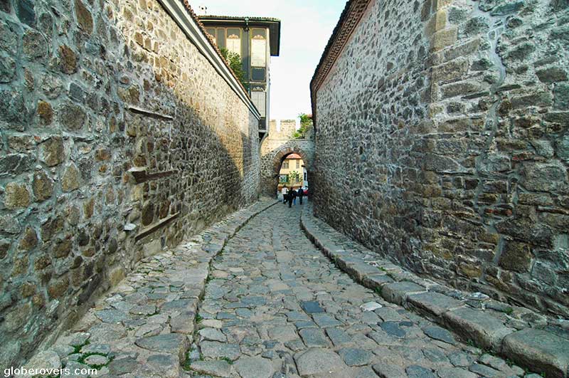 Ottoman Era Alleys, Plovdiv, Bulgaria