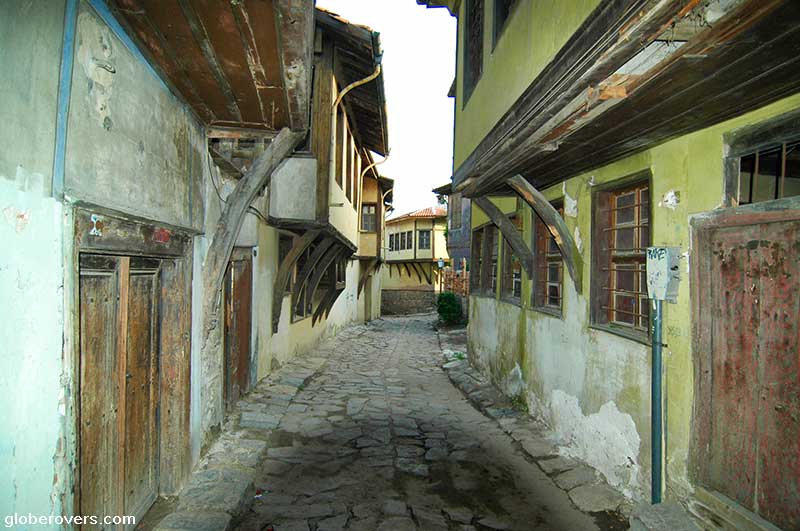 Ottoman Era Alleys, Plovdiv, Bulgaria
