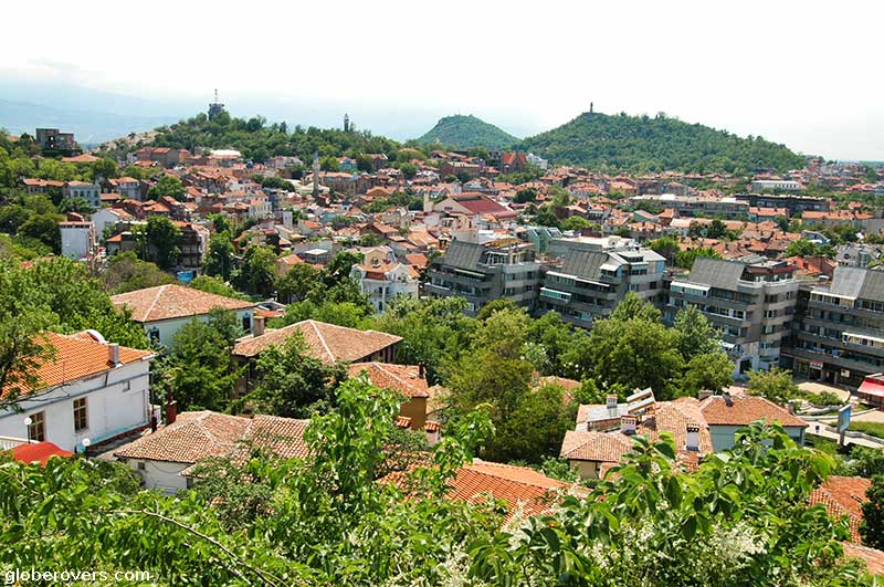 The hills of Plovdiv, Bulgaria