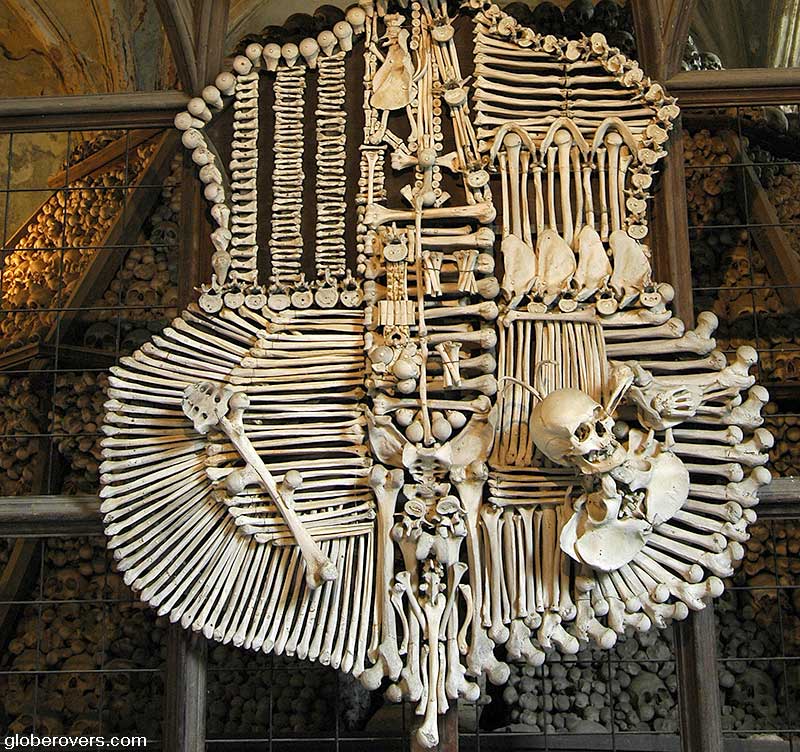 The Ossuary, Sedlec Kostnice Chapel, Kutna Hora, Czech Republic