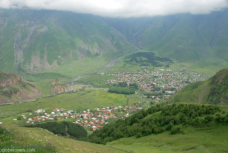 Gergeti Village and Kazbegi, Georgia