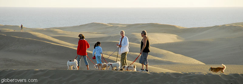 Maspalomas San Dunes, Gran Canaria, Canary Islands, Spain