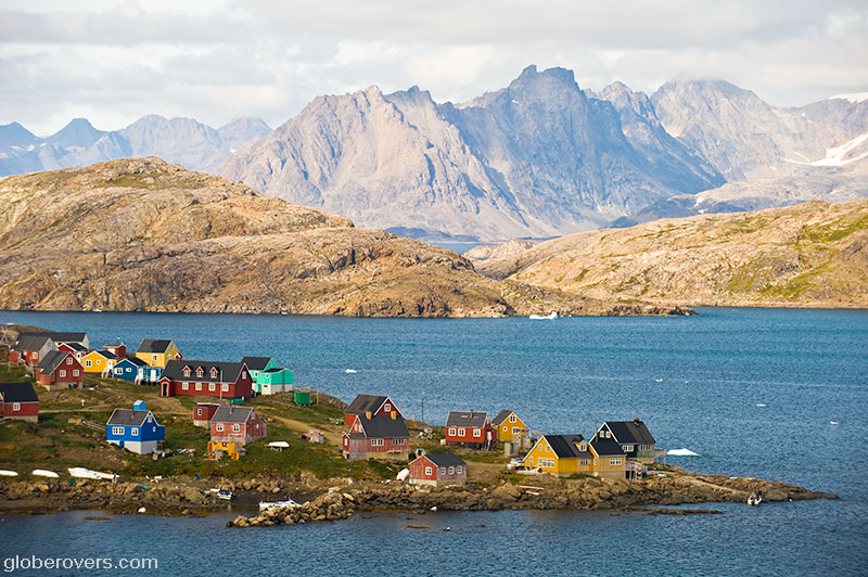 Village, Kulusuk, Greenland