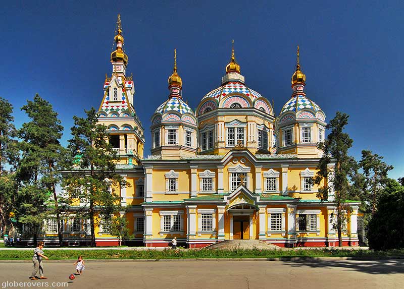 Zenkov Cathedral (Ascension Cathedral), Panfilov Park, Almaty, Kazakhstan