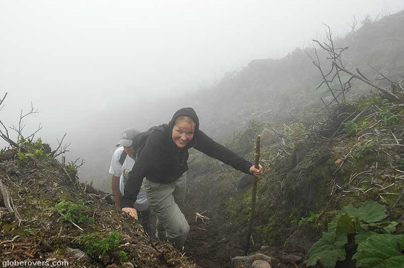 Climbing Volcan Conception, Ometepe Island, Lake Nicaragua, Nicaragua