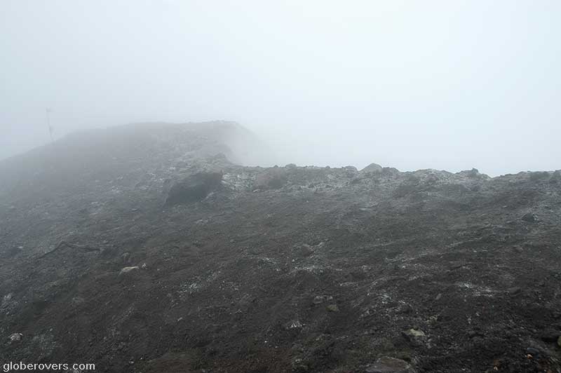 Crater of Volcan Conception, Ometepe Island, Lake Nicaragua, Nicaragua