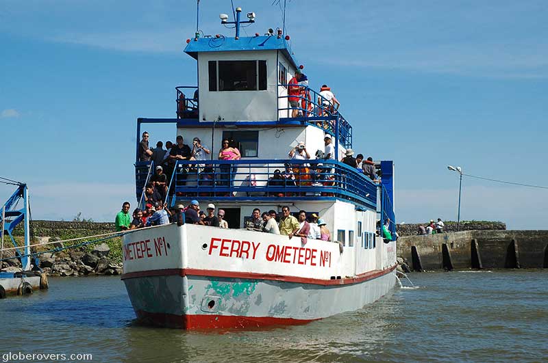 Ferry from Ometepe Island, Lake Nicaragua, Nicaragua