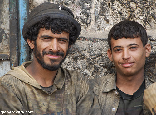 Portriats-Men of Al-Mahwit, Yemen