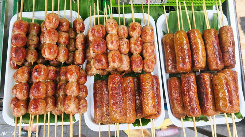 Thailand Lopburi street food