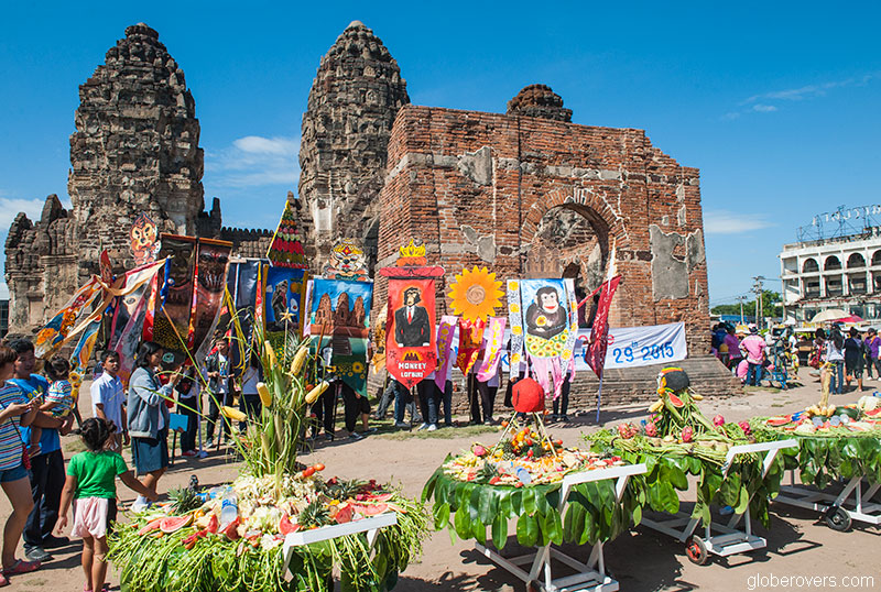 Thailand's Annual Monkey Buffet
